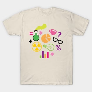 Crazy Neon Scientist T-Shirt